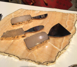 cheese agate knives